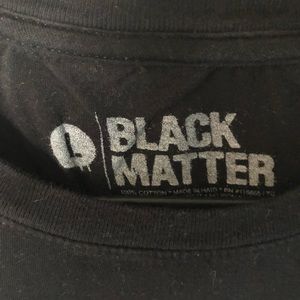 Black graphic T-shirt